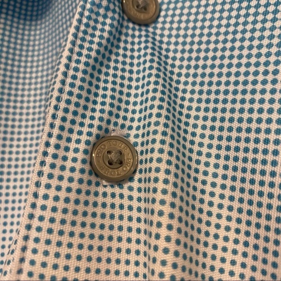 NWT PRO TOUR golf PGA breaker print POLO shirt size small - Picture 6 of 6